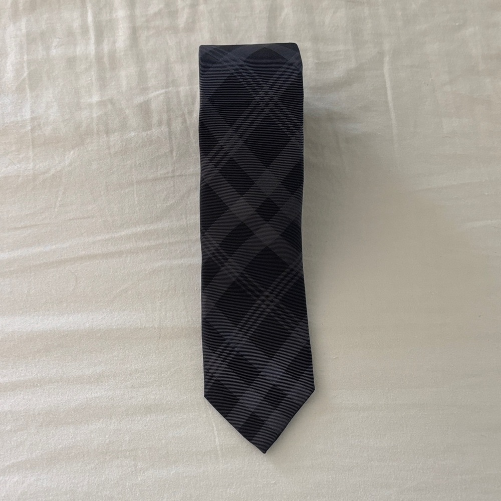 Express Dark Plaid Tie